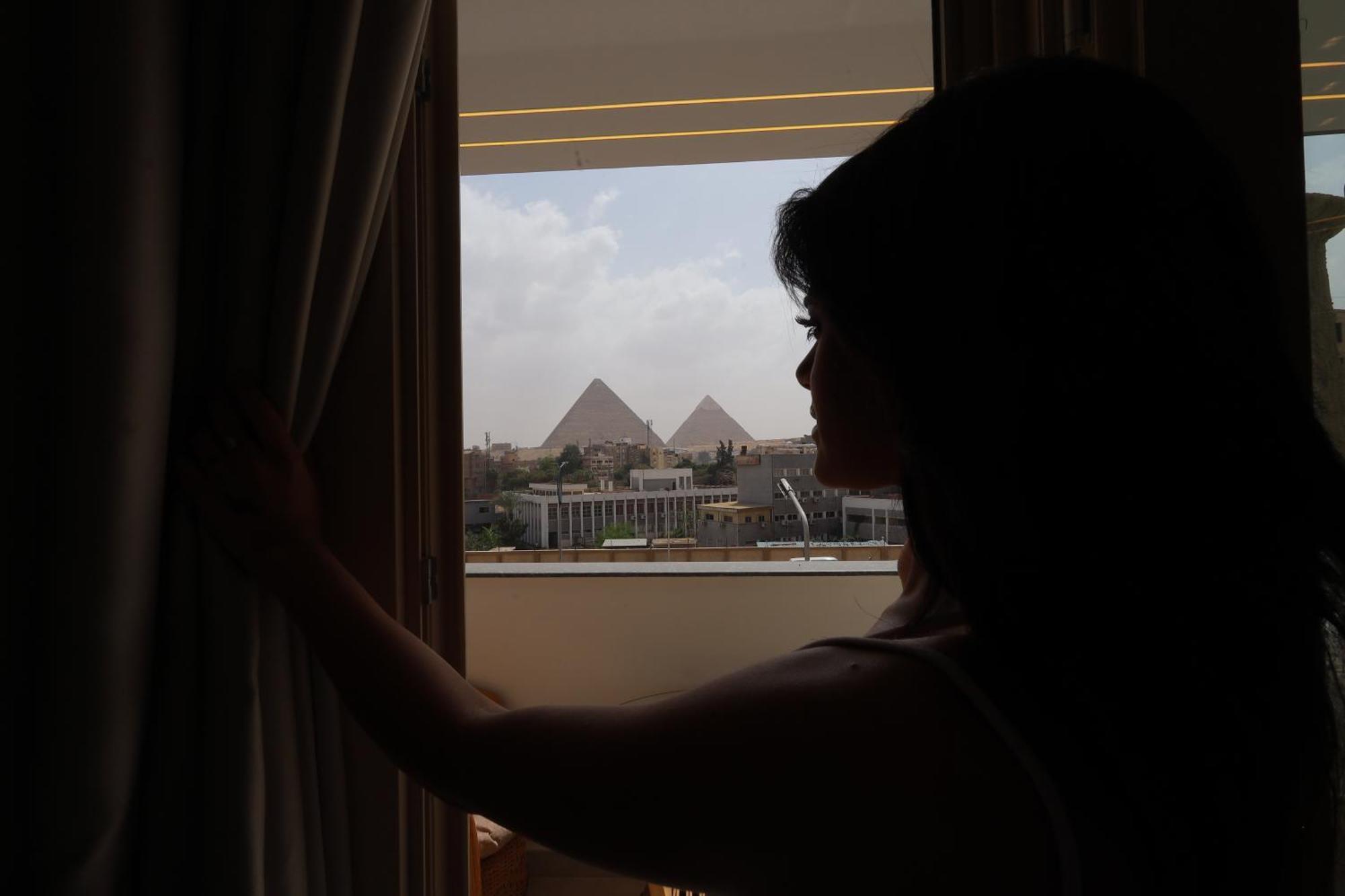 The Muse Pyramids Inn Kafret el-Gabal 외부 사진