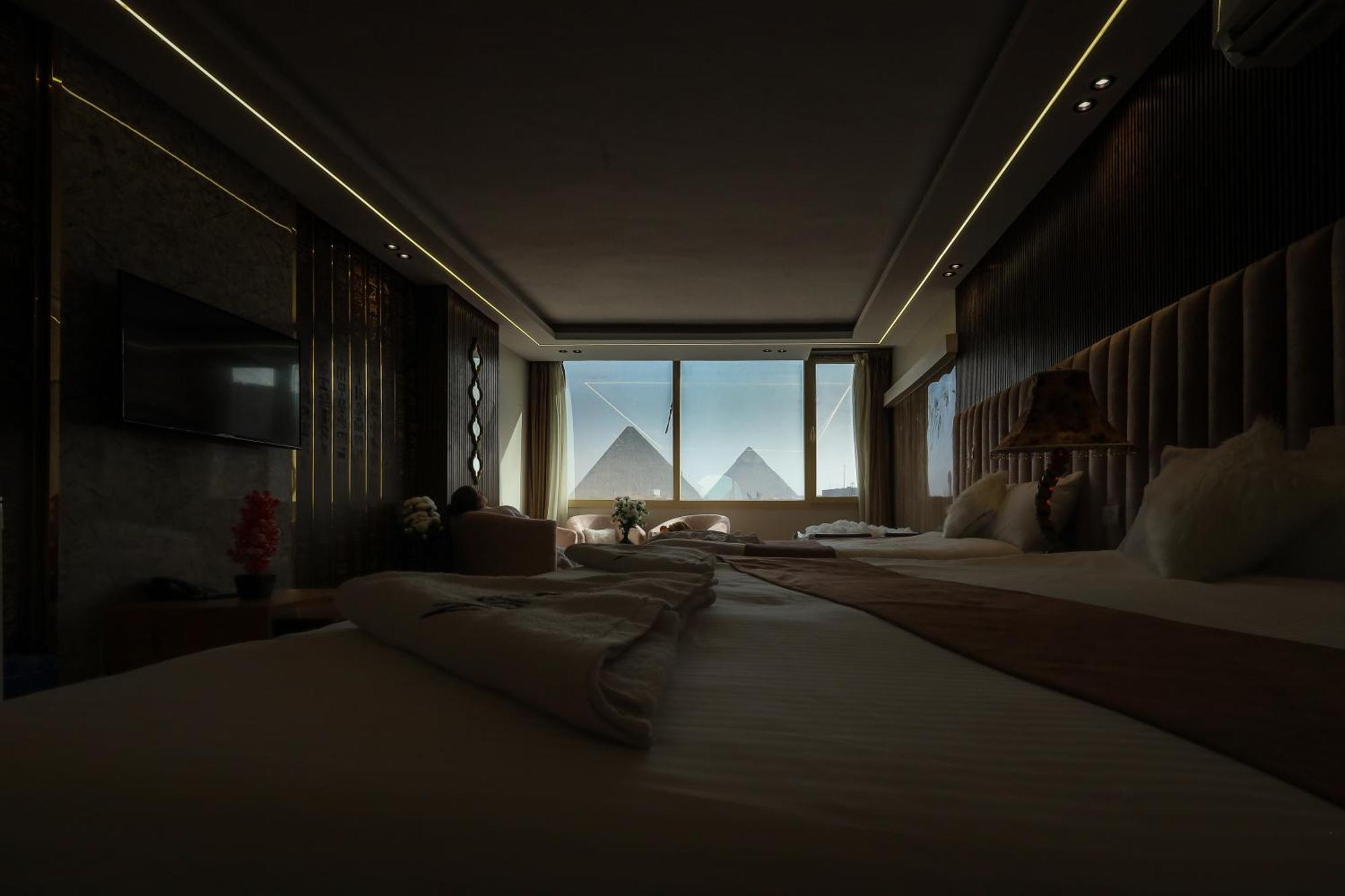 The Muse Pyramids Inn Kafret el-Gabal 외부 사진