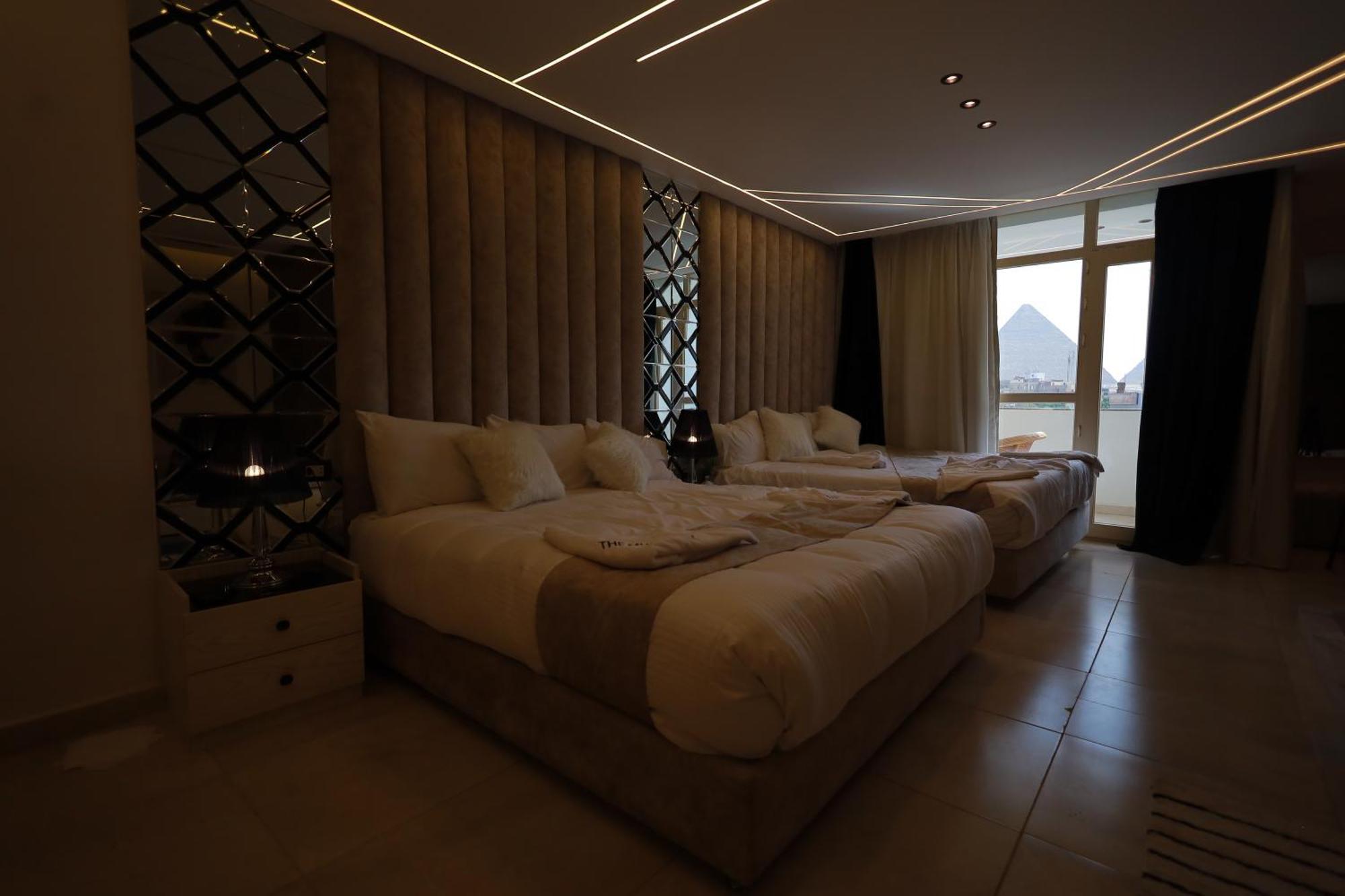 The Muse Pyramids Inn Kafret el-Gabal 외부 사진